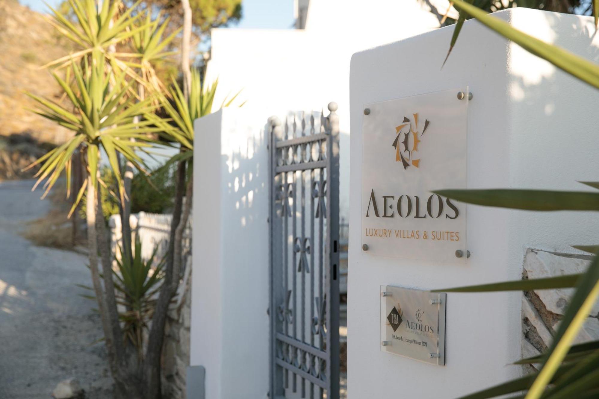 Aeolos Villas Sustainable Living Agkidia Exterior foto