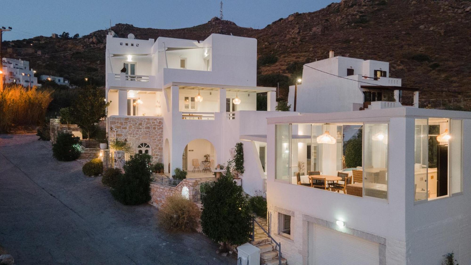 Aeolos Villas Sustainable Living Agkidia Exterior foto